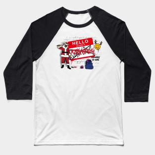 Krampus is coming to town. Baseball T-Shirt